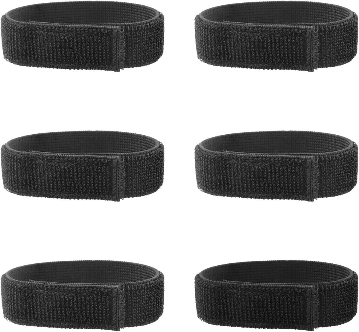 3 paar enkelriemen met haak- en lusriemen, elastische banden, elastische pijpen, voor wandelen, fietsen, militaire uniformen