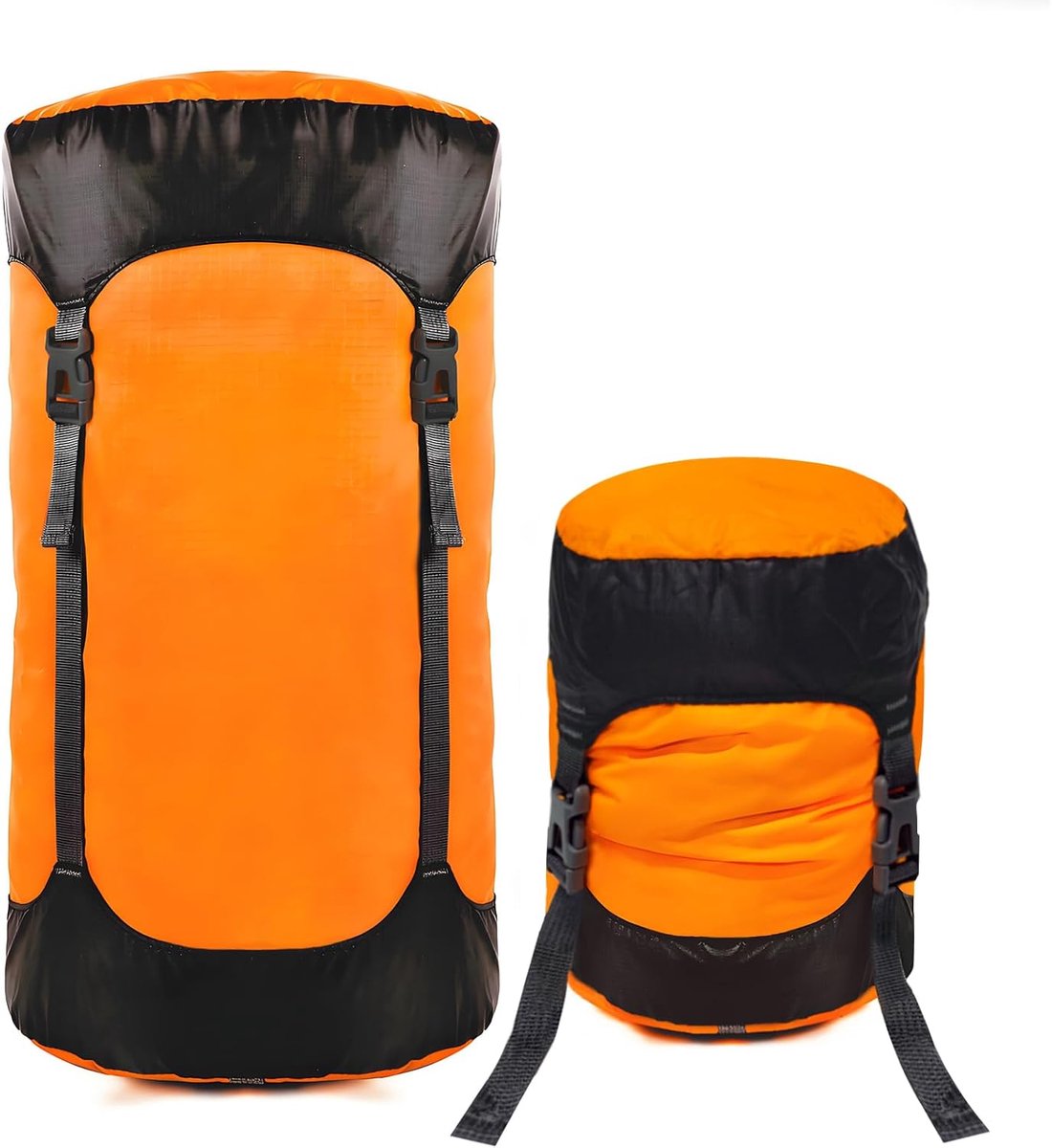 Compressiezak voor slaapzak, opbergtas, compressiezak, trekking, 11, 18, 30, 45 l, ultralicht, outdoor, camping, bergbeklimmen, wandelen