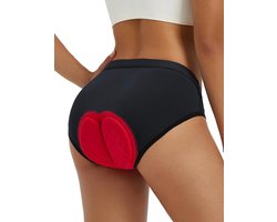 baleaf Fietsonderbroek voor dames, gevoerd, fietsonderbroek, ademend, met 4D dik zitkussen