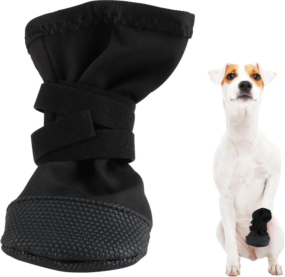 Schoenen, pootbescherming, outdoor, waterdicht, ademende hondenschoenen bij letsel met antislipzool, pootbescherming hond voor grote en kleine honden, bescherming tegen regen, sneeuw, zomer