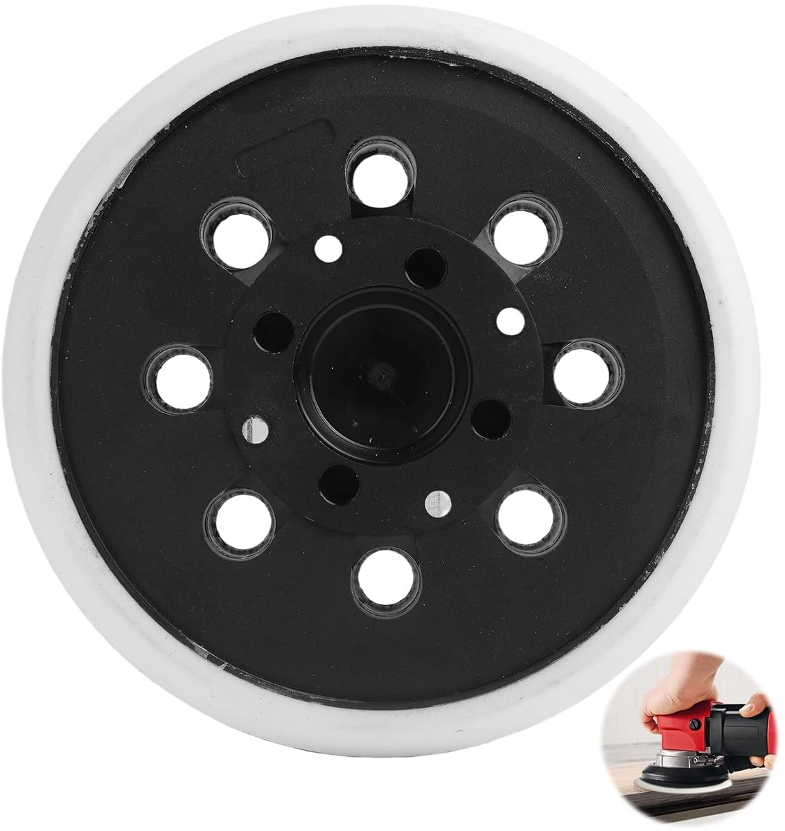 universele schuurschijf voor excenterschuurmachine - Ø 125 mm, schuurpapier, gemiddelde hardheid, compatibel met Pex 300/400 Ae, 4000 Ae, Advanced - hoge prestaties en duurzaamheid