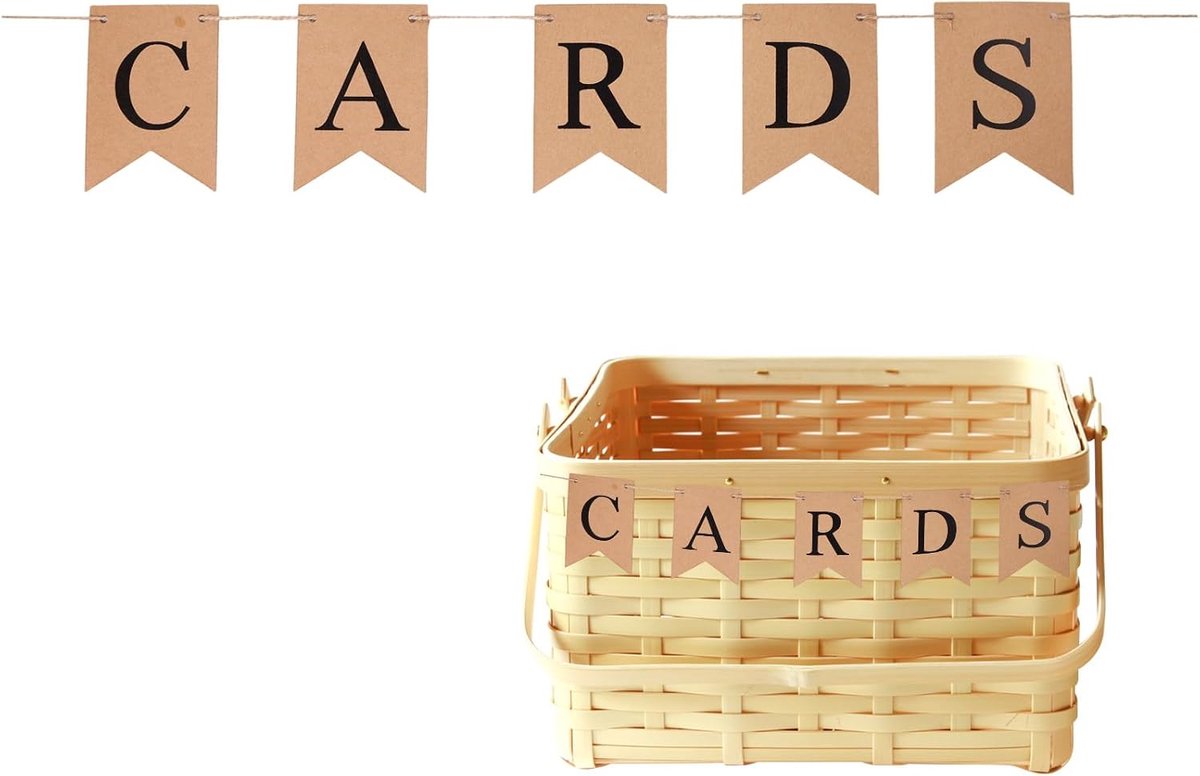 Kraftpapieren Kaartbordbanner Decoratie voor de Huwelijksreceptie Voorgedragen Achtergronddecoratie voor een Bruidsdouche Bruiloft Afstudeerceremonie