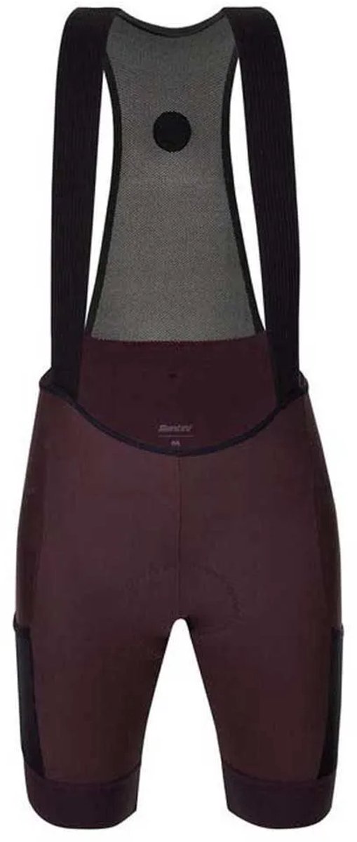 Santini 3m Gravel Fietsbroek Rood M Vrouw