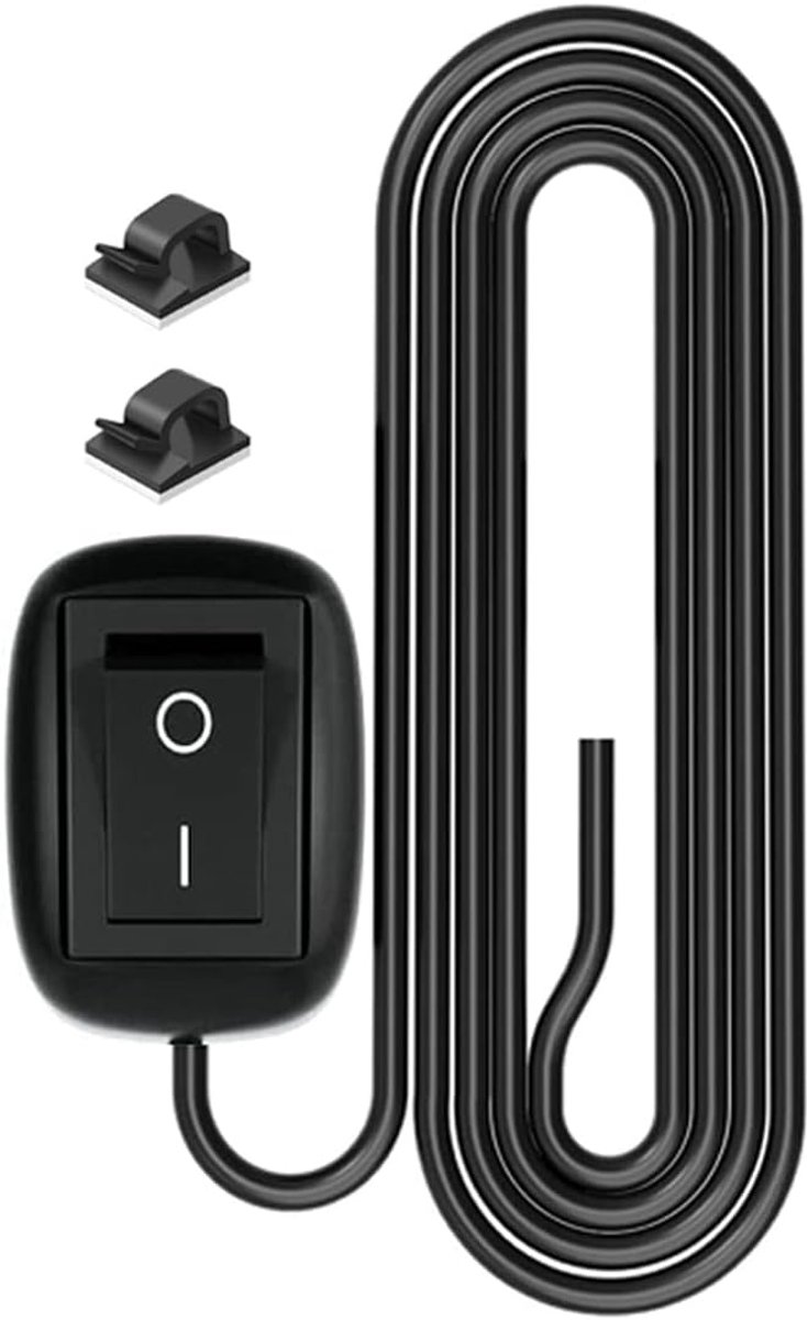 Plakken Type Schakelaar Auto Drukknop AAN/UIT 12V-230V 10A Opbouwschakelaar Waterdruppelvorm DIY Autoschakelaar SPST Tuimelschakelaar met 1m Kabel