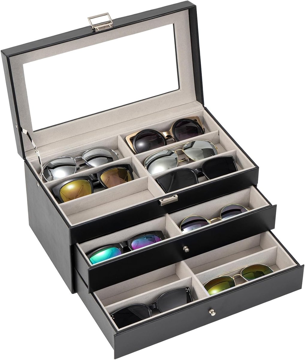 Sunglasses Organizer uniseks-volwassene zonnebril organizer