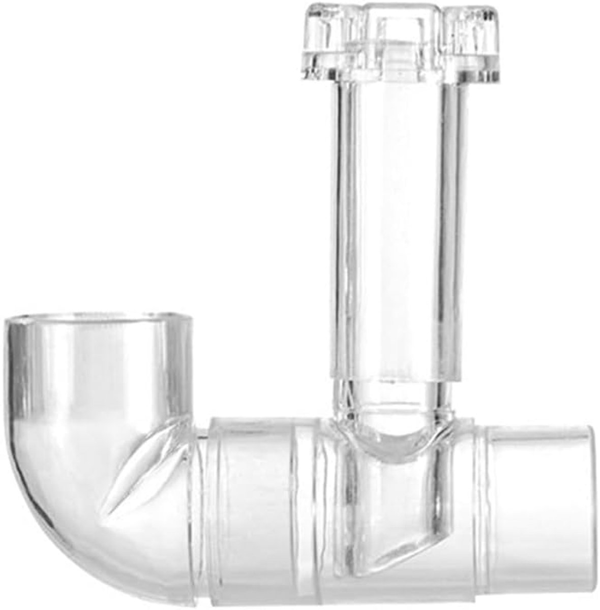 Oliefilm Skimmer Uitlaatpijp Skimmer Acryl Aquarium Waterfilter Oliefilm Verwijderaar voor Aquarium Filtratiesysteem Reinigingsgereedschap voor 13 mm Harde Buis