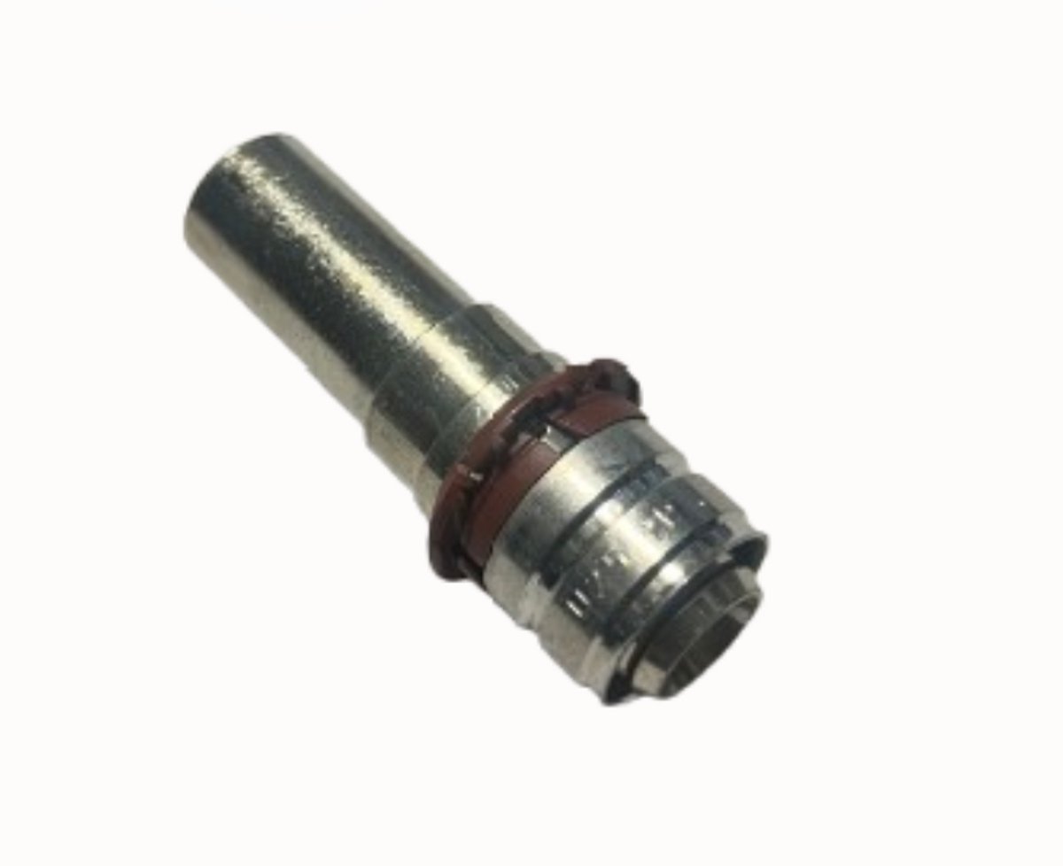Uponor S-Press DR 25-22 CU - 25mm perskoppeling sok verlopend naar buiseind 22mm - Overgangskoppeling - 1007566