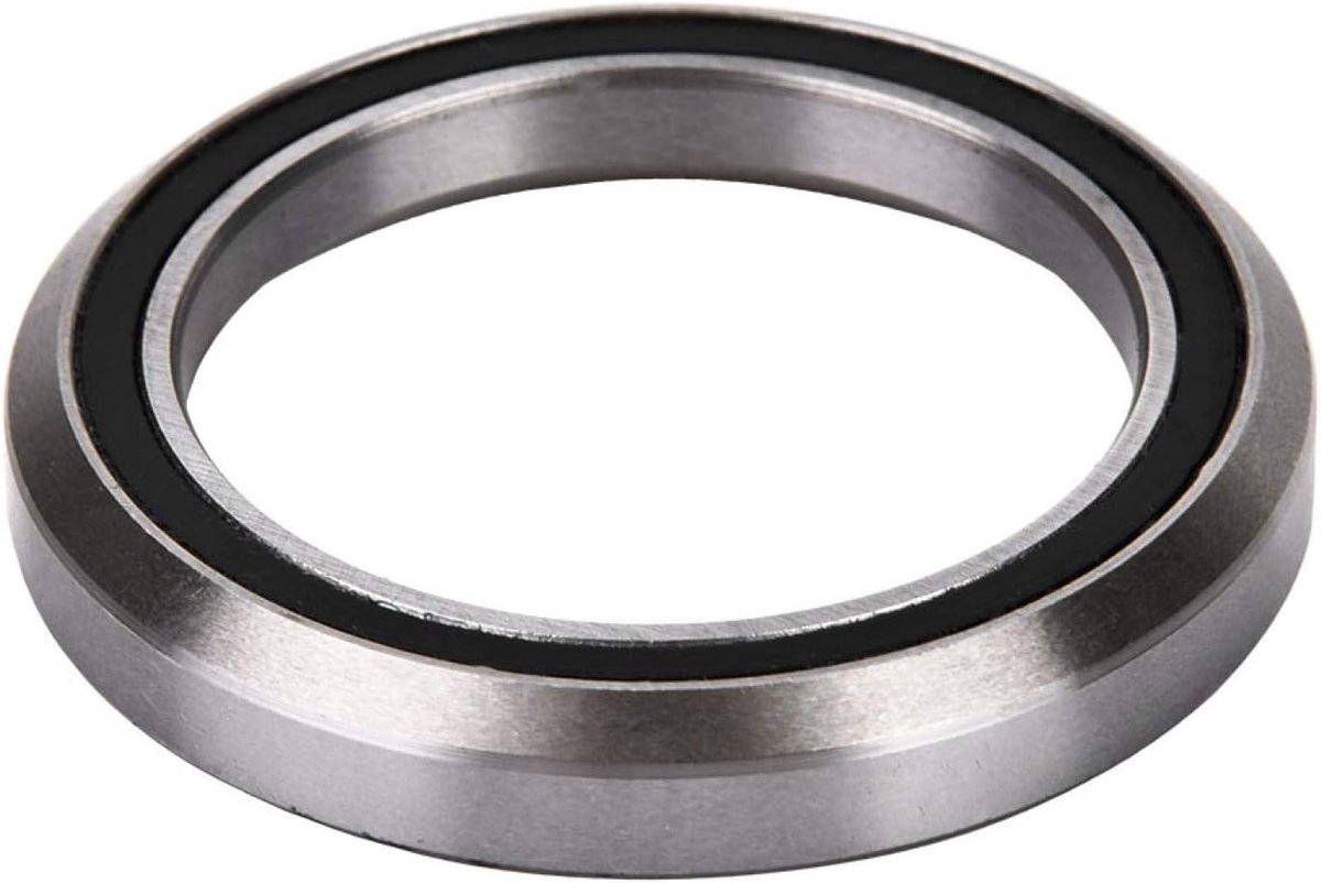 Balhoofdlager, metalen fiets balhoofdlager Onderhoudsonderdelen Universele stuurpenlagers Fijne afdichtende rubberen ring voor vervanging van mountainbikes(47 x 34 x 7mm/1.9 x 1.3 x 0.3in;)