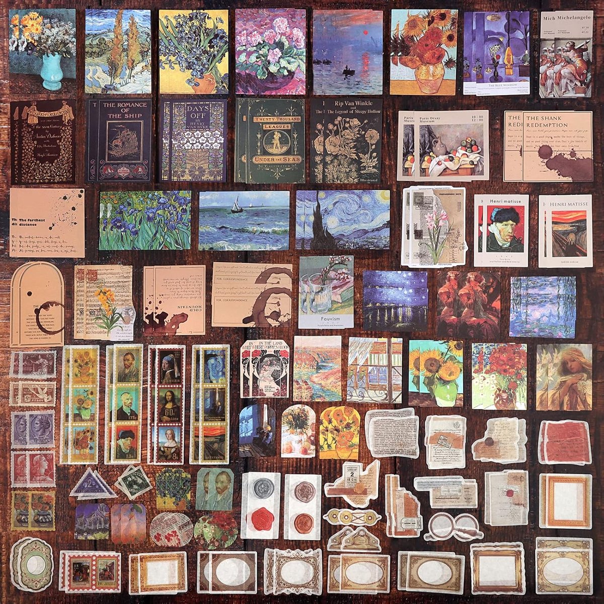 Vintage Scrapbook Paper Pack voor DIY Craft Kits Collage (Art)
