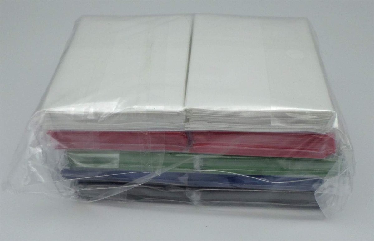 Sleeves Standard Size 66 x 91 - Black Blue Green Red White - PKM MTG