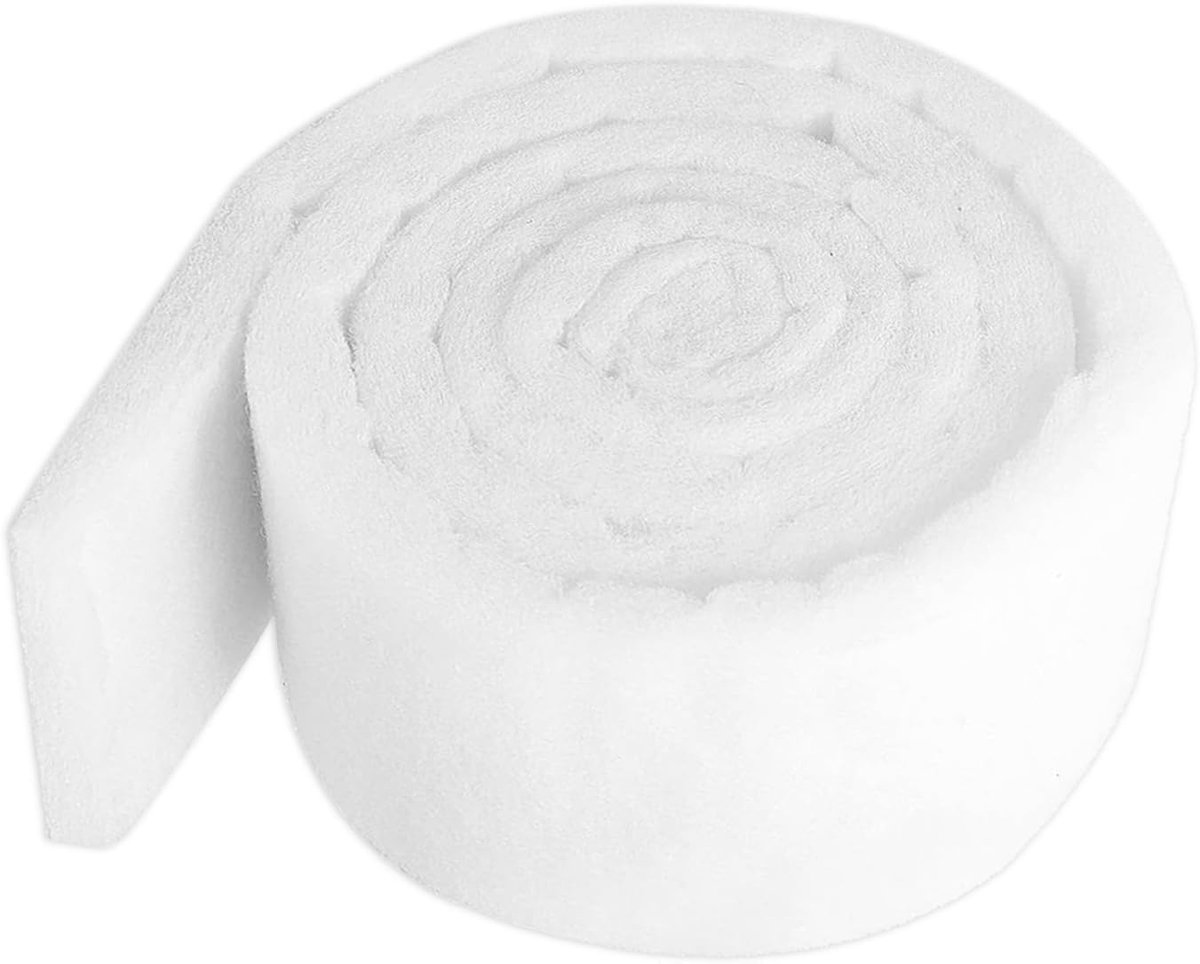 Filterspons voor aquarium, 2 m filterpad voor aquarium, verdikt biochemische filterpad, filterschuim voor vijveraquarium