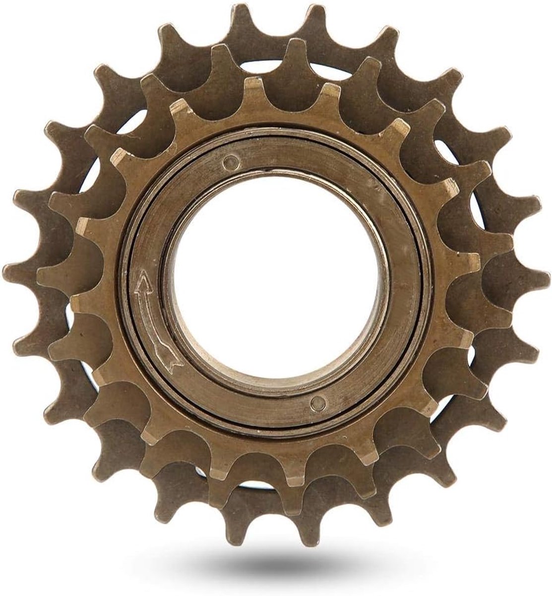 Freewheel met 3 snelheden, 16/19/22T Metalen vliegwiel met 3 snelheden Mountainbike Vrijloop Achtertandwielen Accessoire voor Mountain Road Bike Fietsen en onderdelen