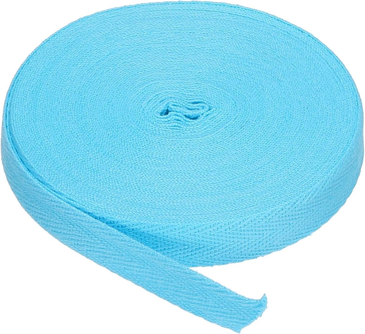 Katoenen lint 15 mm (5/8 inch) 9 m (10 yards) katoen biasband band chevron band randen voor naaien cadeau verpakking handwerk DIY blauw