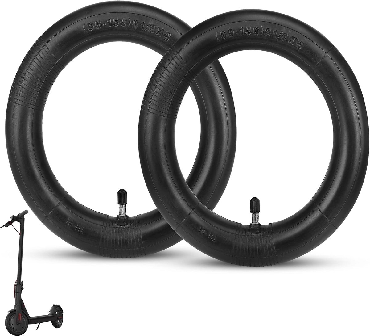 Versterkte binnenband 8 1/2, 8,5 inch, voor Xiaomi M365 / M365 Pro, dubbele dikte (rechts ventiel)