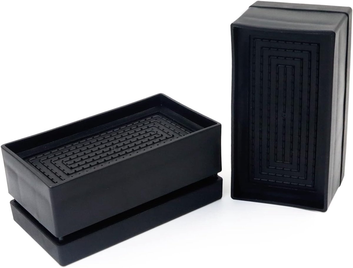 Bedverhogers, meubelverhogers, rechthoekige zware bedliften, verhogers, tafelverhogers voor bureau, stoel, bank, koelkast, 4,7 cm hoogte