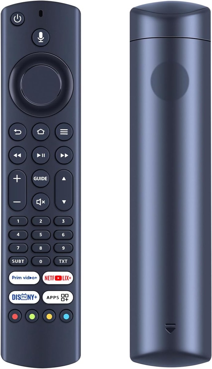 Vervangende afstandsbediening voor Thomson Fire Smart TV - stemcontrole - eenvoudig in gebruik - SnelShoppen
