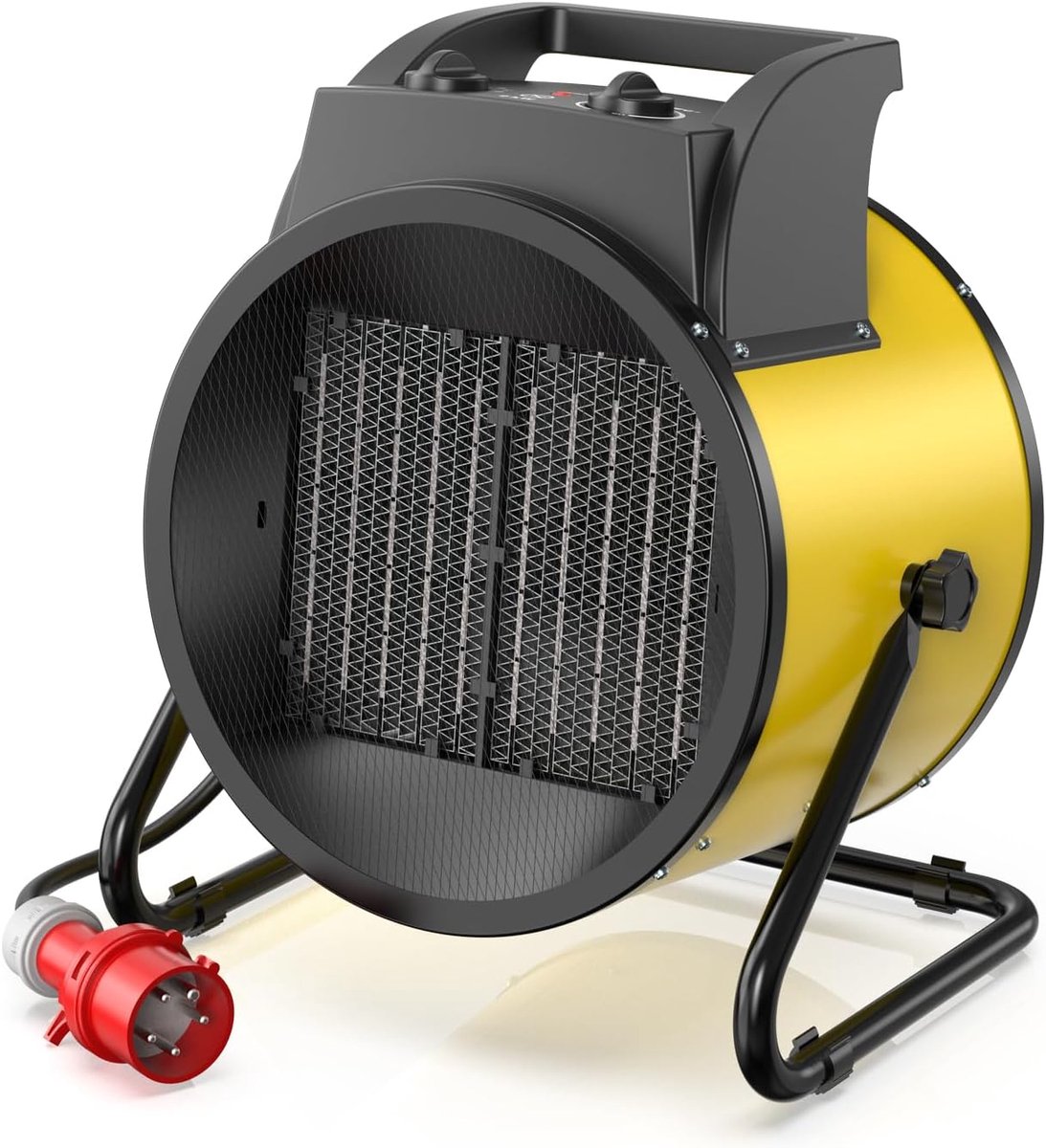 Elektrische Ventilatorverwarmer 9000W - Draagbare Keramische Kachel - Verstelbare Hoek & Oververhittingsbeveiliging - ShopVlot