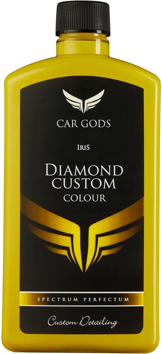 SnelShoppen - Car Gods Iris Diamond Custom Verf Geel 500ml - Hoogwaardige Autolak, Perfect voor Creatieve Klussen, Auto, Motor en Tuinprojecten