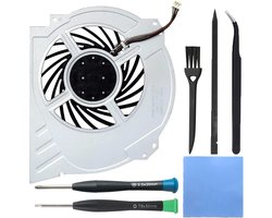 interne koelventilator voor PS4 Pro CUH-7xxx, CPU koelbox 2500 RPM voor Play Station 4 Pro met borstel, pincet, thermische pad, Spudger, PH00 TR8 schroevendraaier reparatie tool