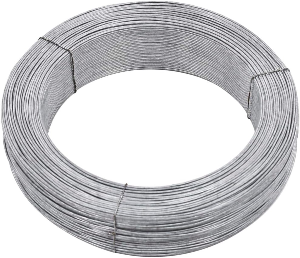 Hek binddraad binddraad tuindraad knutseldraad metaal hek accessoires draad draad rol gaas 250 m 2,5 mm staal