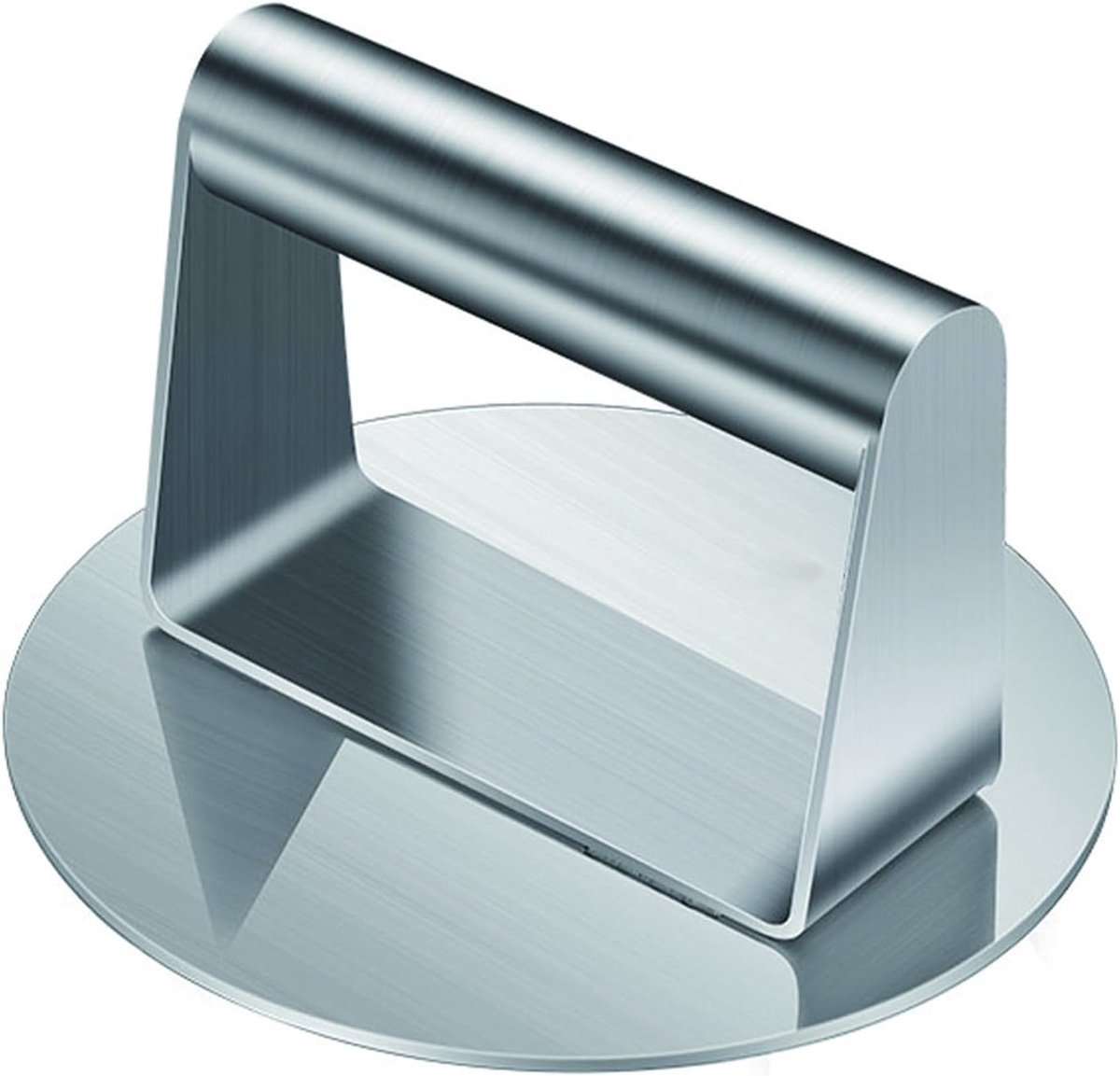Press Hamburger Patty Maker, 316 RVS Hamburger Press, Ronde Smashed Burger Press Grill Press voor BBQ Flat Top Griddle Koken - 5.3 Inch
