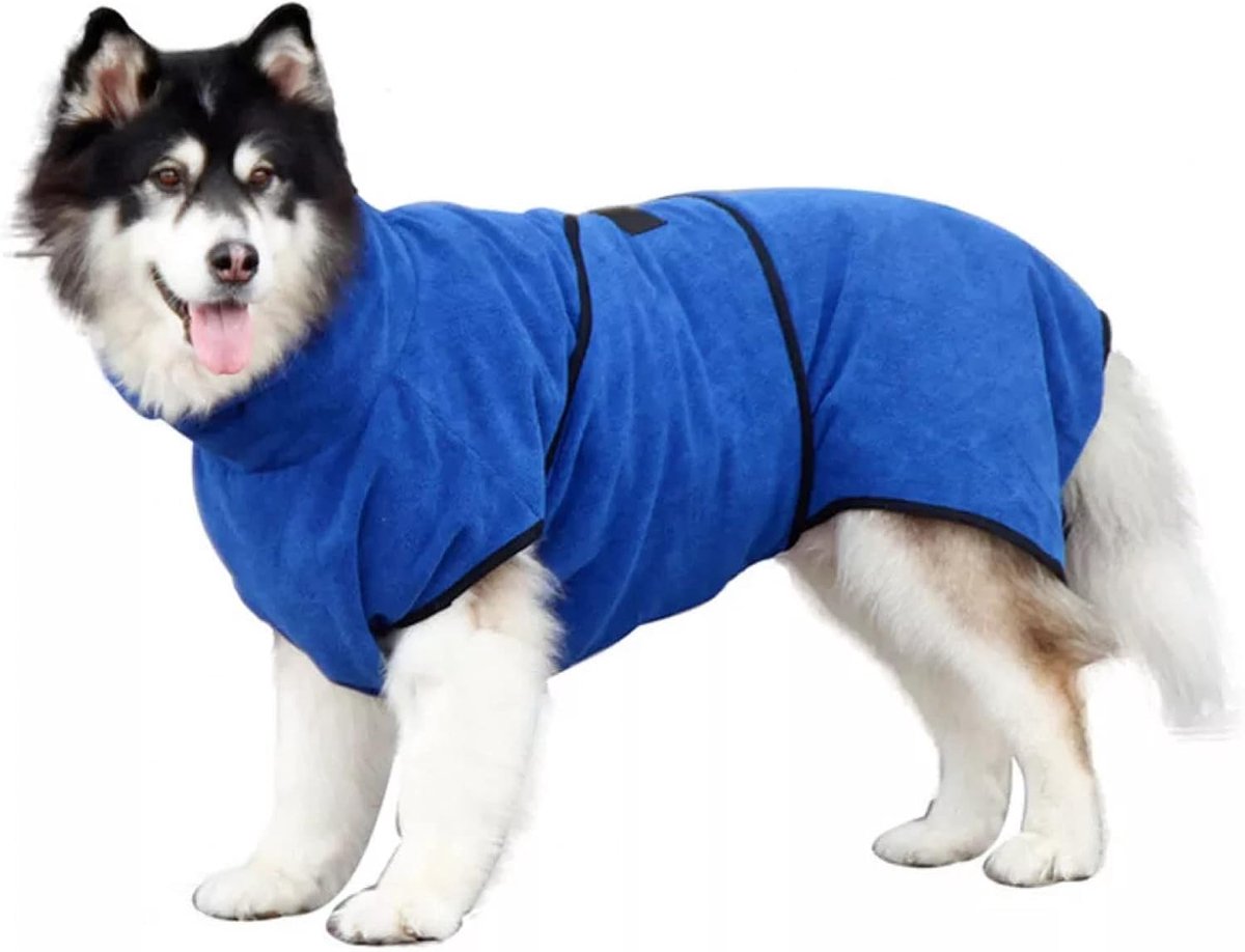 hond badjas drogen snel absorberend water verstelbare badhanddoek pyjama kap huisdier badhanddoek verzorging huisdier product honden of katten Halloween
