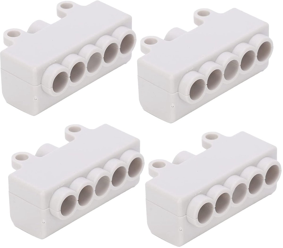 hoofdverdeler 4-delige high-performance hoofdverdeler T-vormig bedradingsklemmenblok industriële connectoren 400 V 60 A(B)