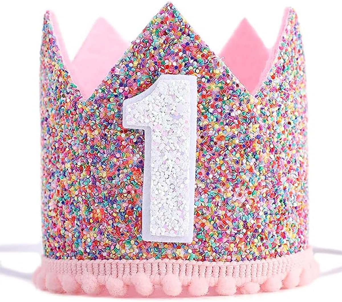 1e verjaardag kroon eerste verjaardag kroon meisje prinses verjaardag hoed kinderen eerste verjaardagsfeestje meisje feestdecoratie met hoed