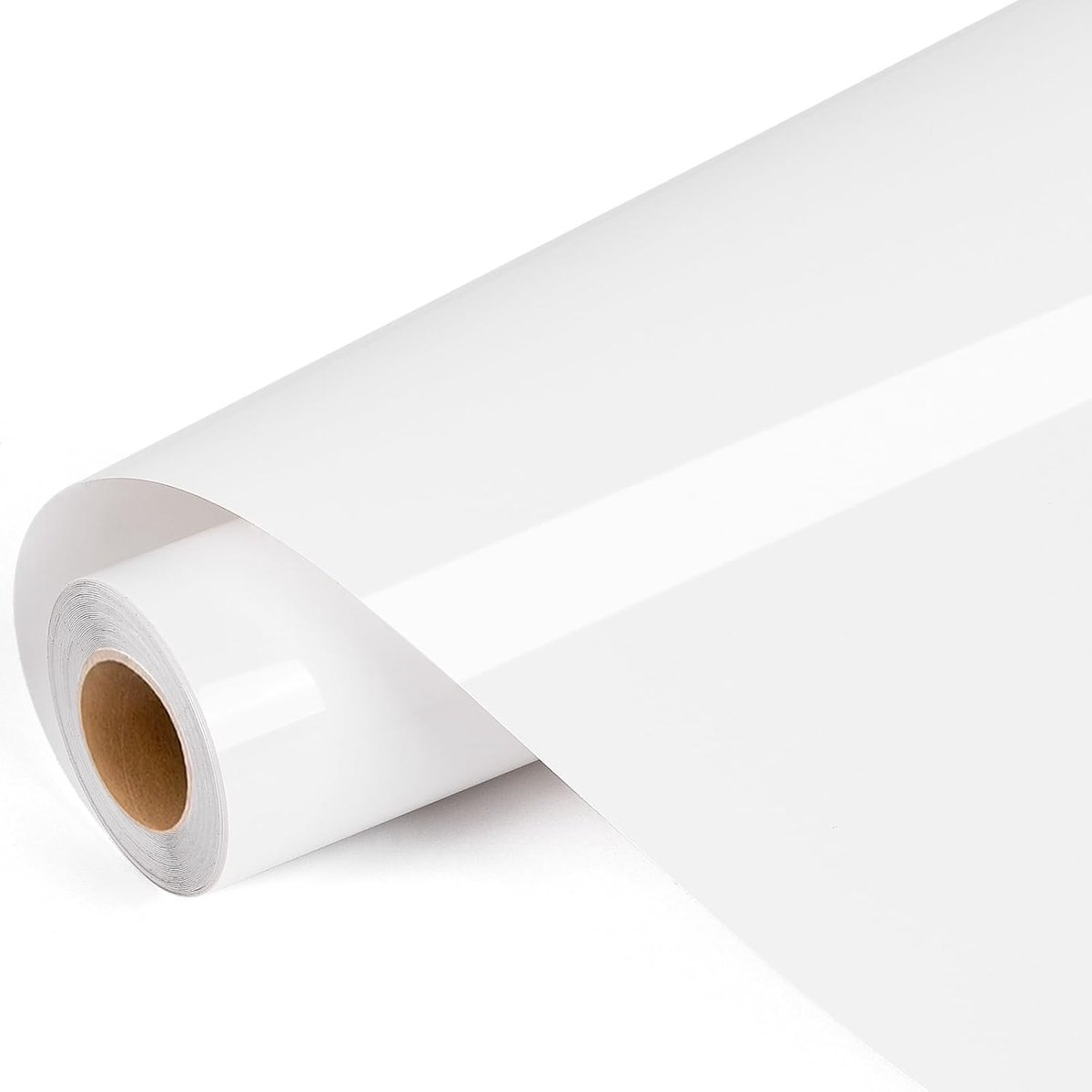 Plotterfilm Textielverfsublimatie voor Cricut - 30,5x4m Witte filmplottertextiel voor kleding, hoeden, broeken, andere lichtgewicht stoffen...