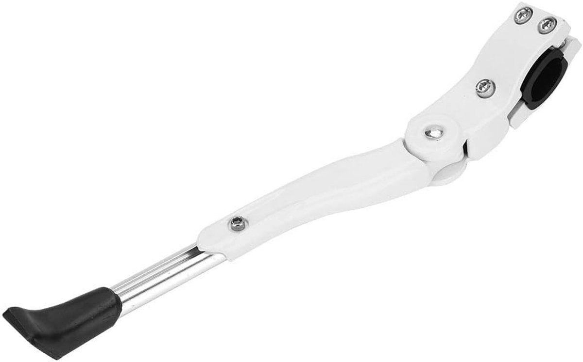 aluminium verstelbare standaard Fietsstandaard standaard wit voor 16 inch 20 inch 24 inch 26 inch fiets(white)