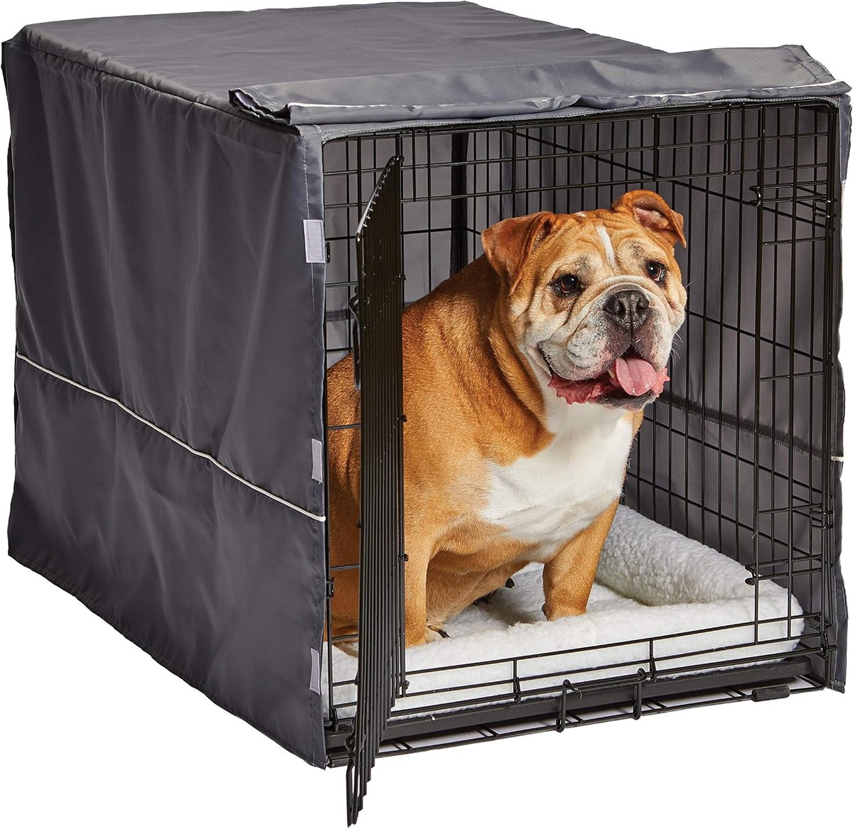 hondenkennelhoes, privacy hondenkennelhoes, geschikt voor hondenkennel van Midwest hondenkennels, machinewas en -drogen