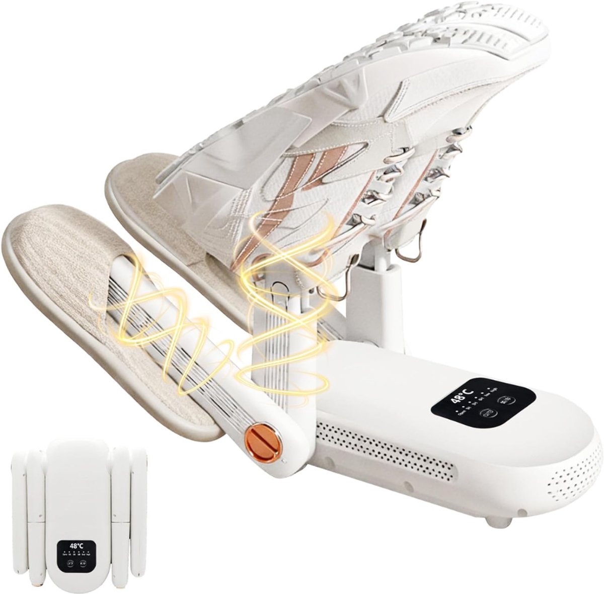 ZRNS® Schoenverfrisser & Schoendroger - Geurvreter voor Schoenen - Antibacterieel - Shoefresh - Met Timer