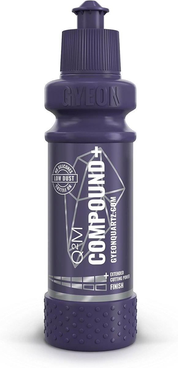 SnelShoppen - Hoogwaardige Polijstmiddel Q²M COMPOUND + 120ml - Geen Siliconen, Geen Vulstoffen, Stofvrije Formule voor Perfecte Glans en Bescherming