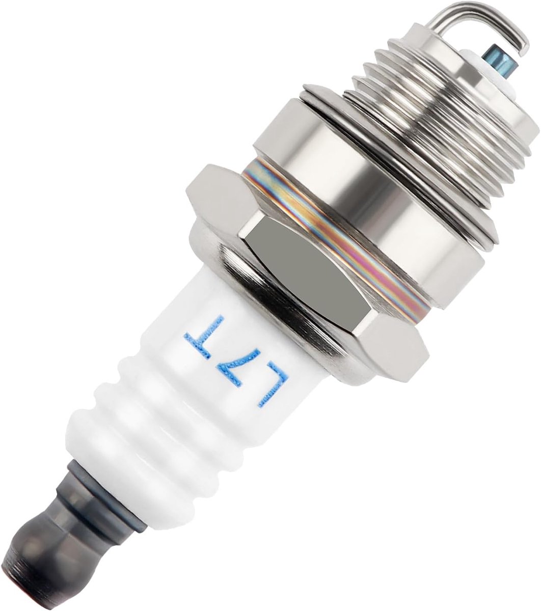 Bougies L7T, Grasmaaier Bougies, BM6A / L7T Bougie Vervanging, 2-takt Bougie, voor Grasmaaier Kettingzaag Grasmaaier Heggenschaar Vervanging Accessoires
