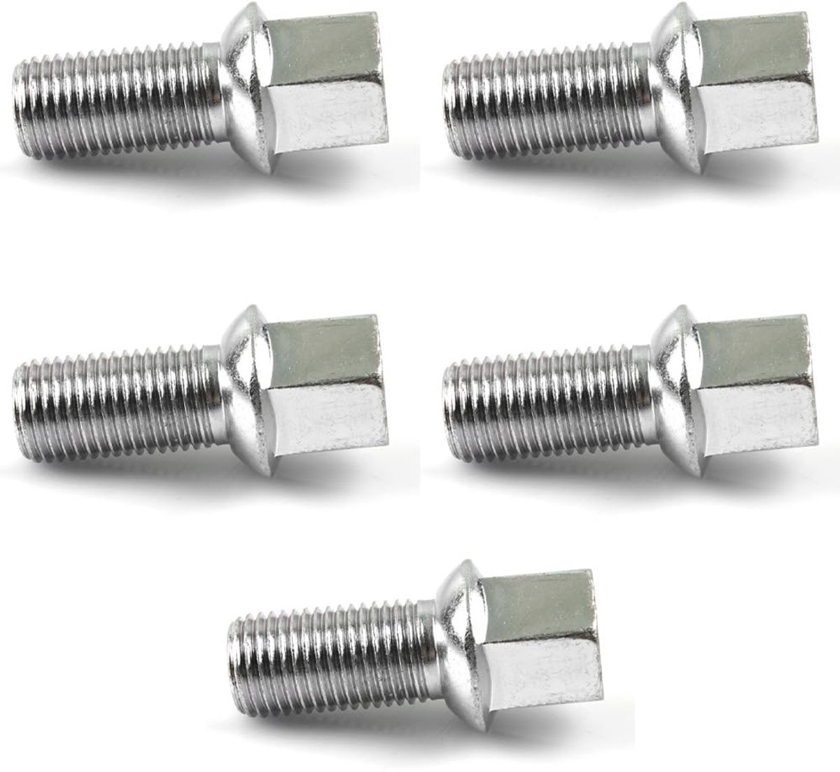 Bouten M14 x 1,5 mm voor Audi A2, A3, A4, TT, Seat, Ibiza, Leon, Skoda, Fabia, Octavia, Superb, Volkswagen, Caddy, Golf, Polo, Touran, T-Roc, 431601139A, 8D0601139A