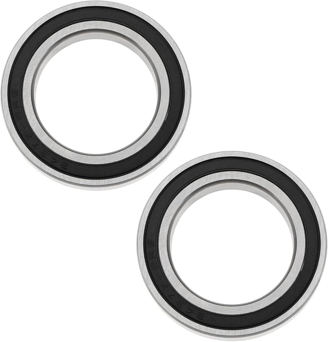 Lagers Diepe Groef Kogellagers Vervanging Deel 24x37x7mm Dubbel Verzegeld Chroom Staal Geschikt voor Fiets Trapas Hoop Trapas