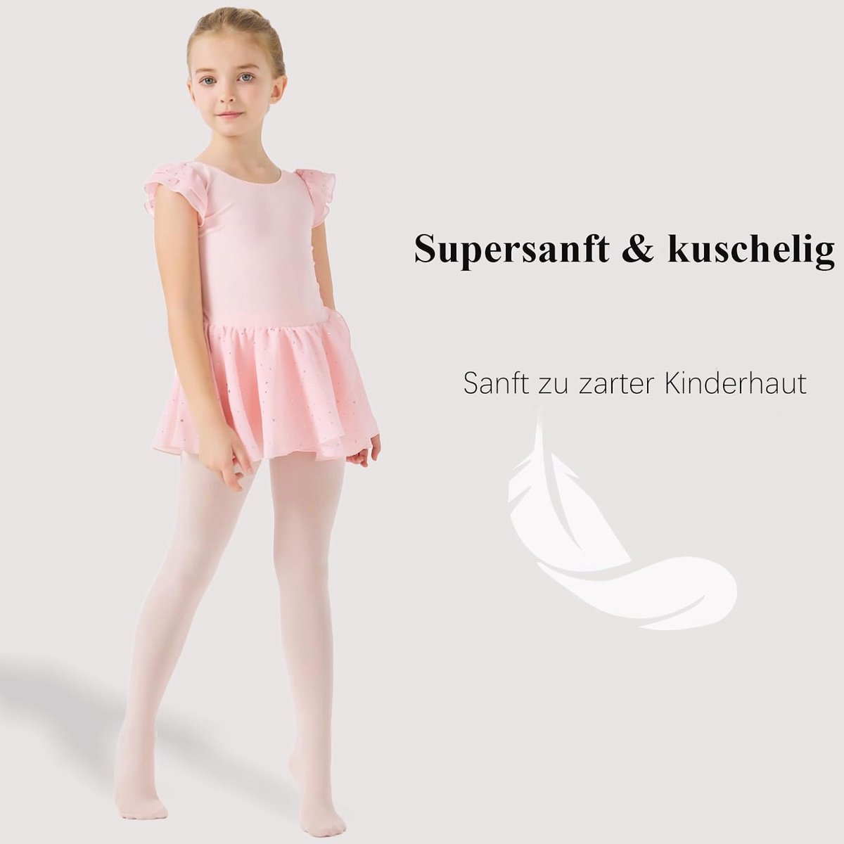 Balletpanty meisjes panty ultra zachte kinderen elastische danspanty