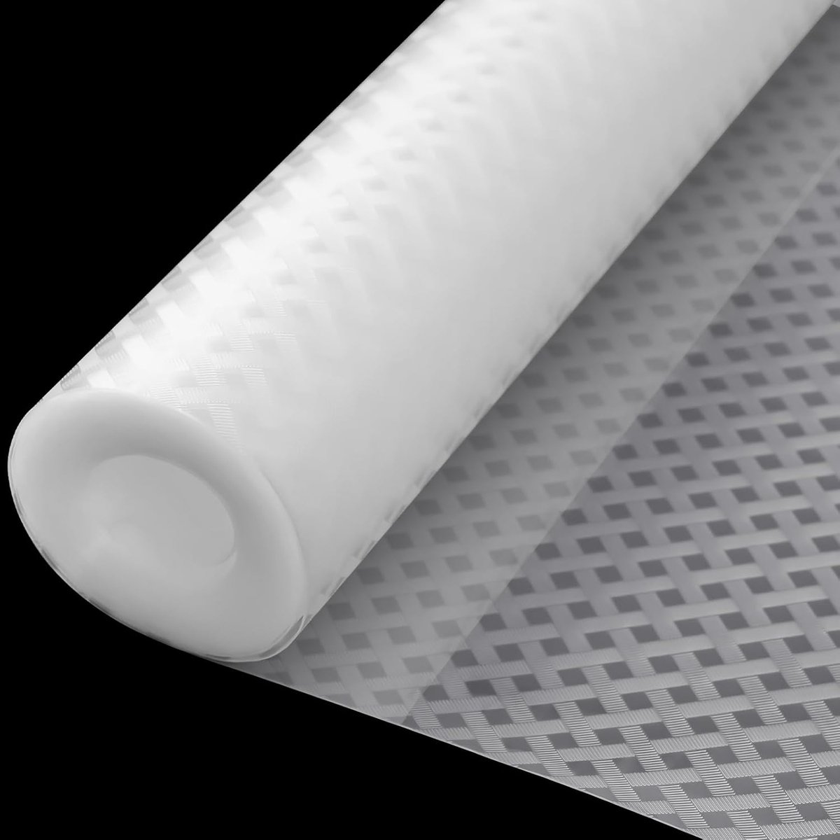 Antislip coating voor keukenladen, model met diamanten, transparant, niet-klevend, EVA-kunststof, voor laden, keuken, koelkast, kast, schoenenrek, 44,5 x 500 cm