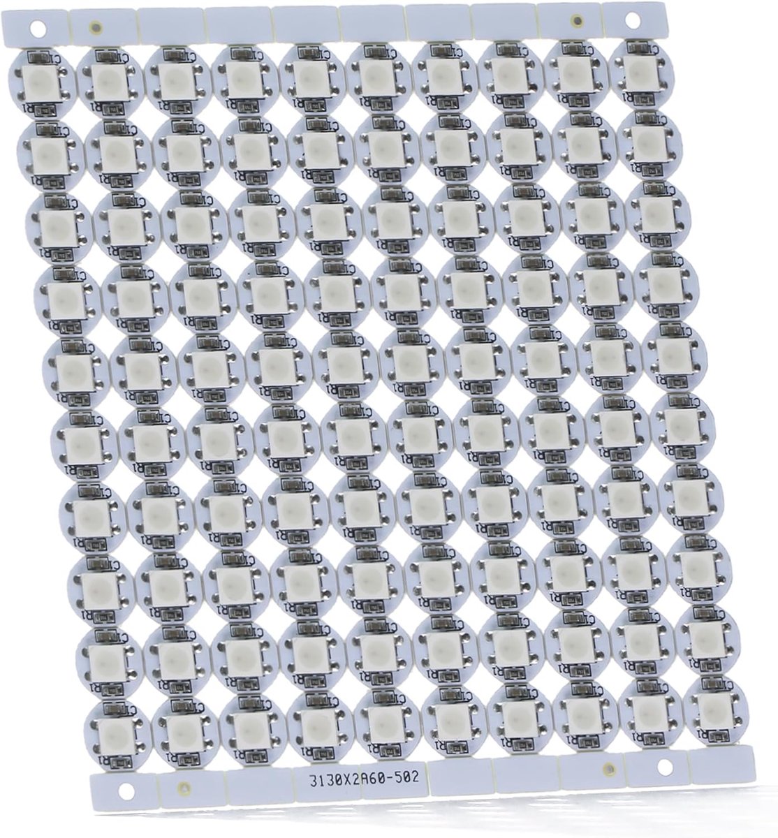 RGB-IC ledpaneel, 10x10 100 LEDs Matrix 5050 SMD, individueel adresseerbaar ledpaneel voor Raspberry Pi, Arduino, DIY-projecten