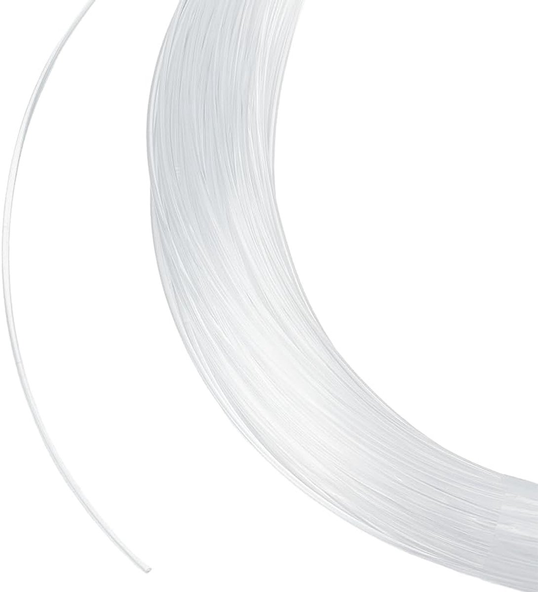 Draad Clear Nylon Koorden Onzichtbare Vlecht Dunne Ronde Lijnen Monofilament Spoel Ambachten Snaren Voor Naaien Maken Opknoping Ornamenten Diy Craft