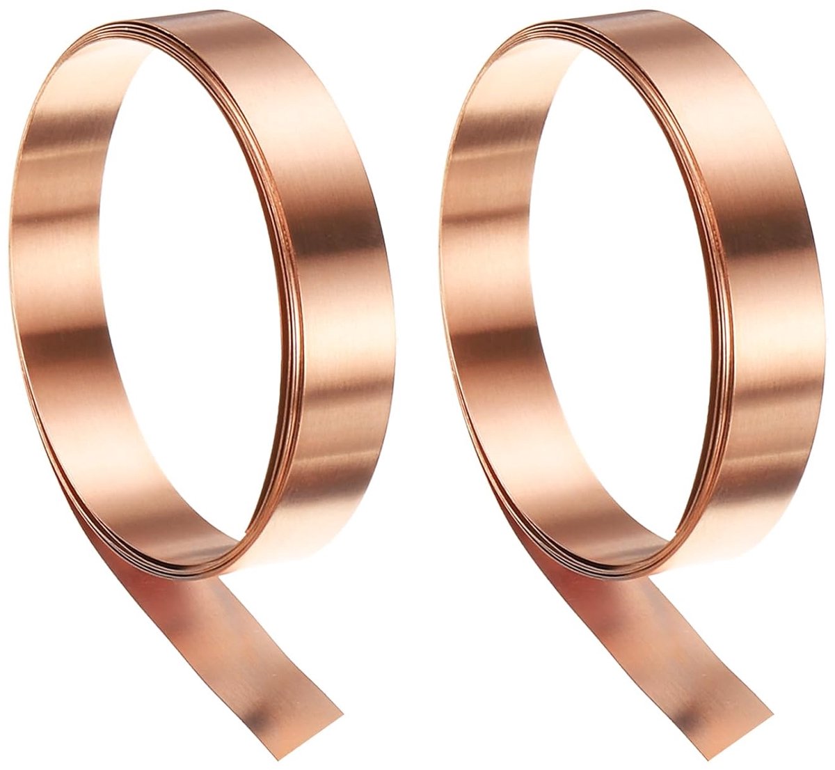 Koperplaatrol met 0,3 mm dikte, 99,95% puur koperplaat, waterdicht, metalen band van plaatstaal voor doe-het-zelf elektronische constructies (breedte 10 mm x 1 m)