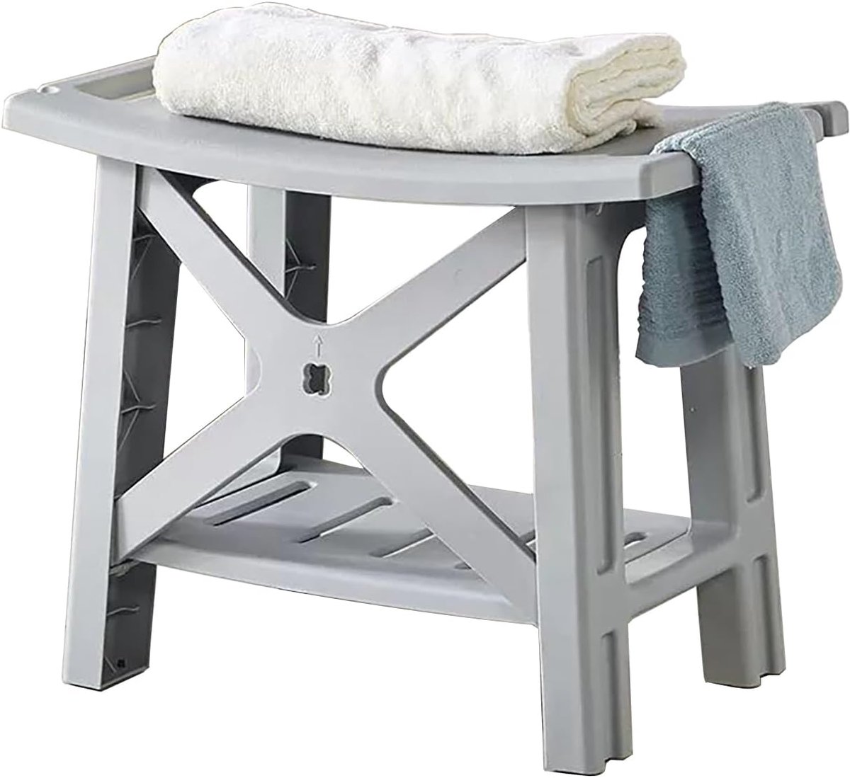 waterdichte zitting met plank voor badkamer, antislip bank voor binnen en buiten, douchestoel met houder voor douchekop