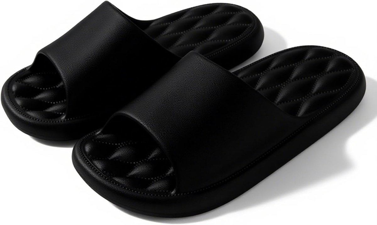 Badschoenen voor dames en heren, zachte badslippers, wolkenschoenen, slippers, zomerslippers, comfortabele slipvaste pantoffels