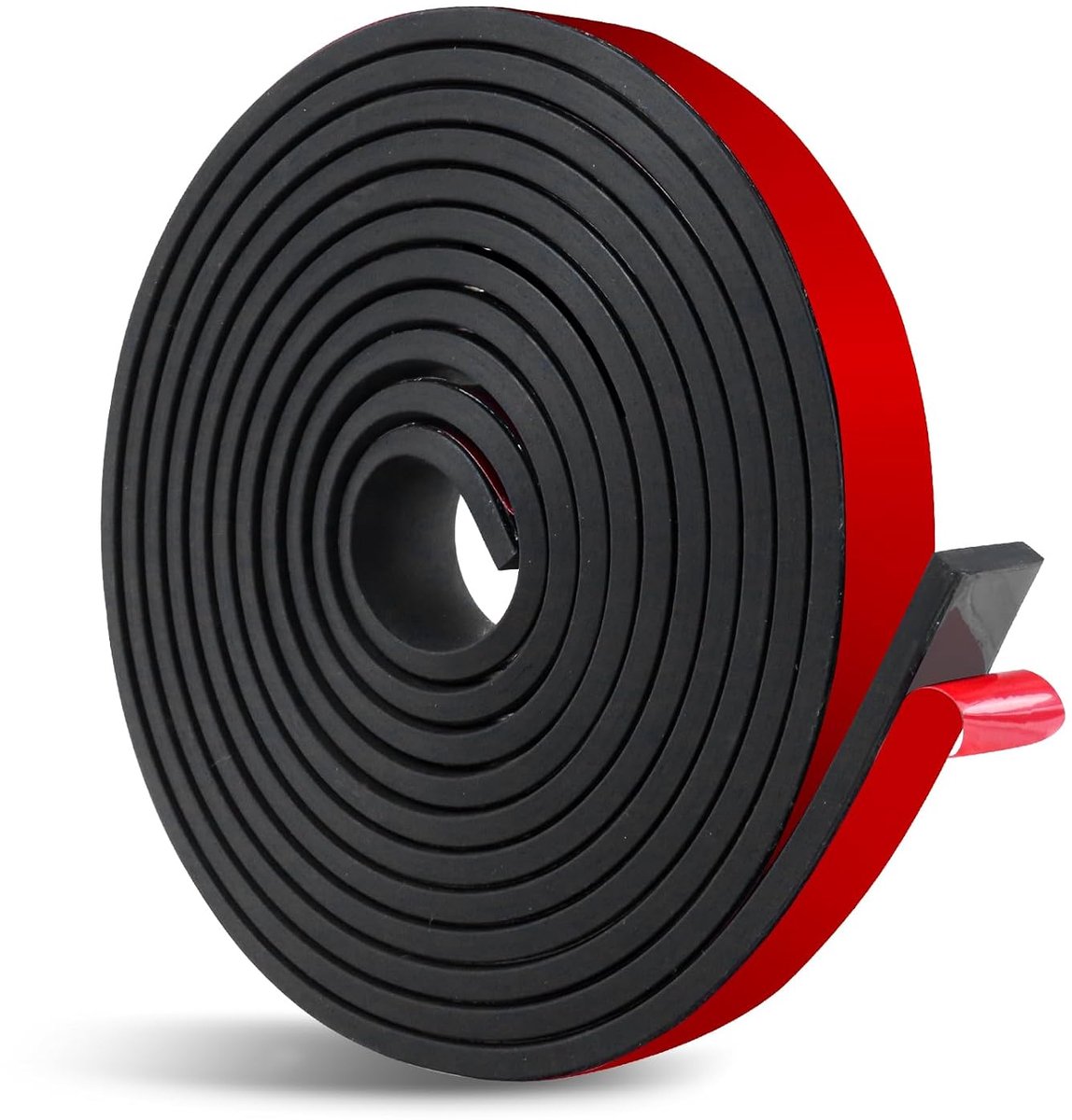 rubberen strip, Neopreen rubberen profiel, voor afdichtingen en vloerbescherming, anti-slip en schokabsorberend, geschikt voor DIY projecten en bouwbescherming