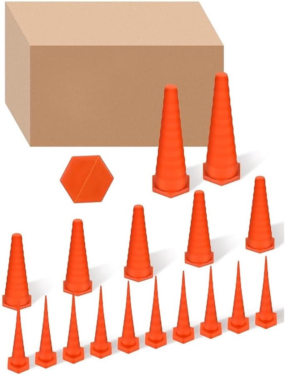druppelbestendige hydraulische slangstopset, 17 stuks rubberen stekkers voor de oliedienst voor irrigatie, leidingen, leidingen