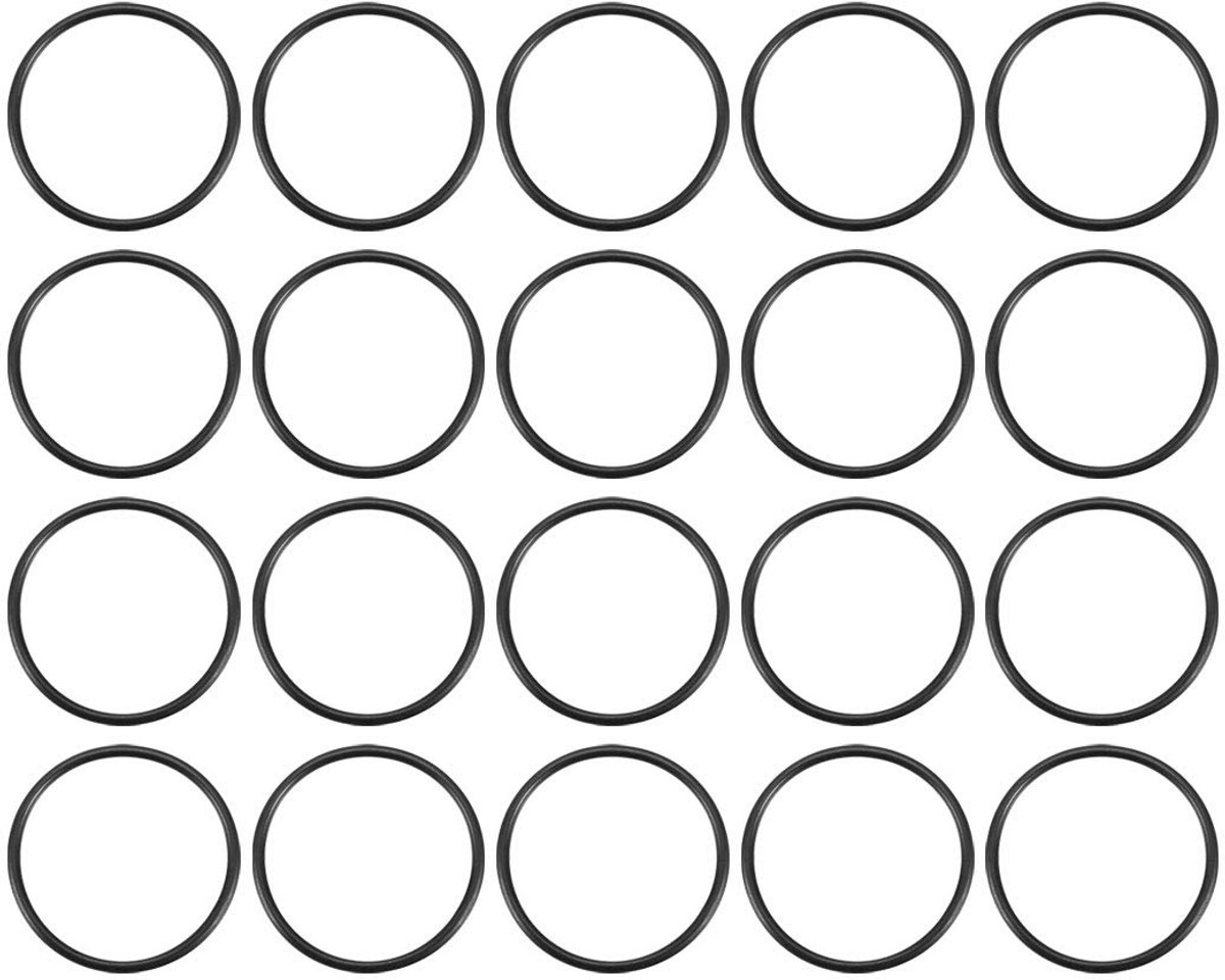 20 STKS 18mm x 16mm x 1mm Rubber O Ring Olieafdichting Pakking Vervanging