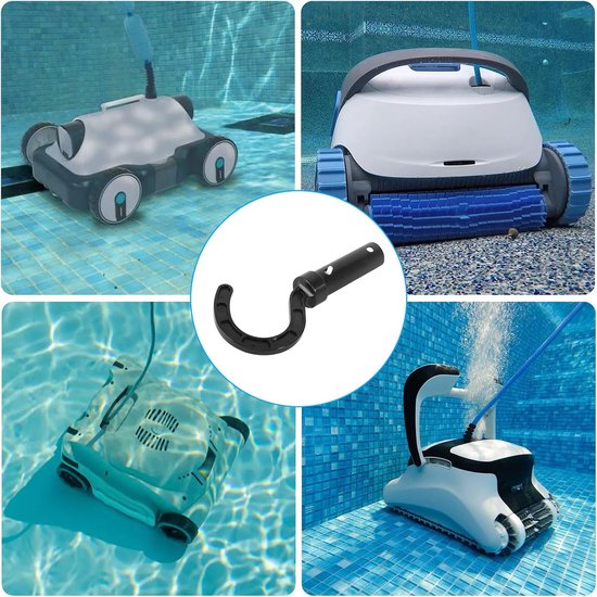 Accessoirehaak voor zwembadrobot, hoogwaardig ABS-kunststof, stangmontage, zwembadreiniging — afbeelding 4