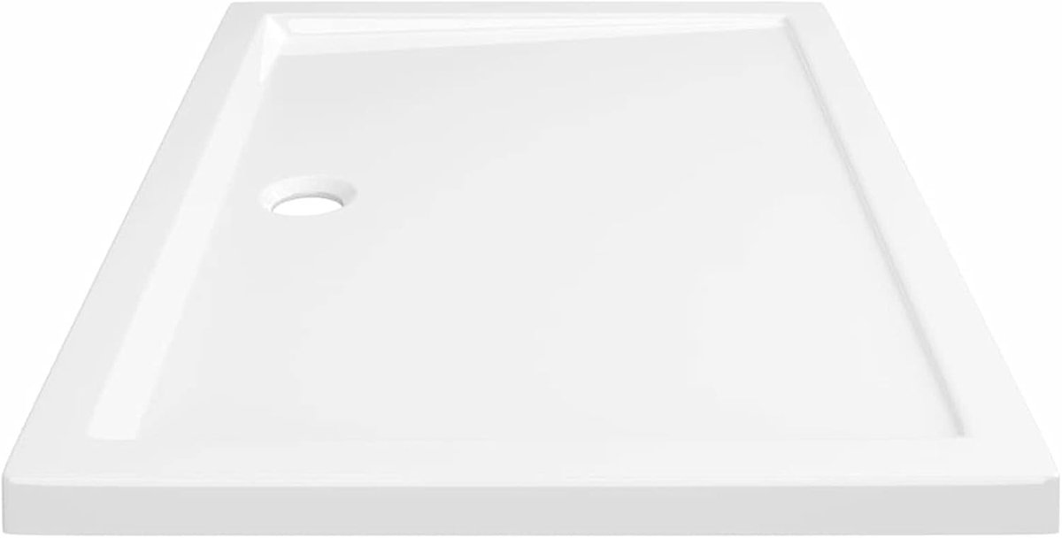 Douchebak, rechthoekig, ABS, 70 x 100 cm, voor douchecabines