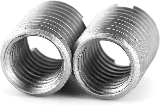 10 PCS Schroefdraad Inserts Vrouwelijke M8 X 1.25 Mannelijke M10 X 1.25 Type Schroef Reparatie Mouw Moer Repareren Insert Kit — afbeelding 5