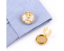 Top 10 Manchetknopen 2026: Button Covers Set van 2 - Knoop Covers voor Overhemden & Blouses - Met Parelmoer Look & Roos Bloem - Manchetknopen Alternatief - Accessoires Cadeau